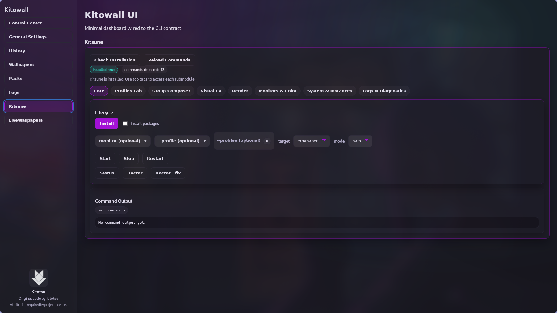 Kitsune screenshot 1